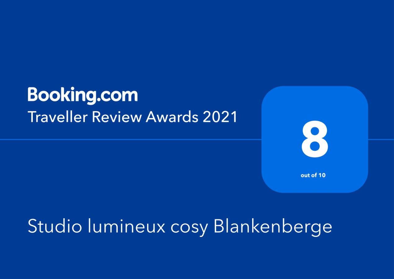 Studio lumineux cosy Blankenberge Apartment Exterior foto